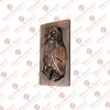 3.75" "Owl" Brass Wall Tiles 
